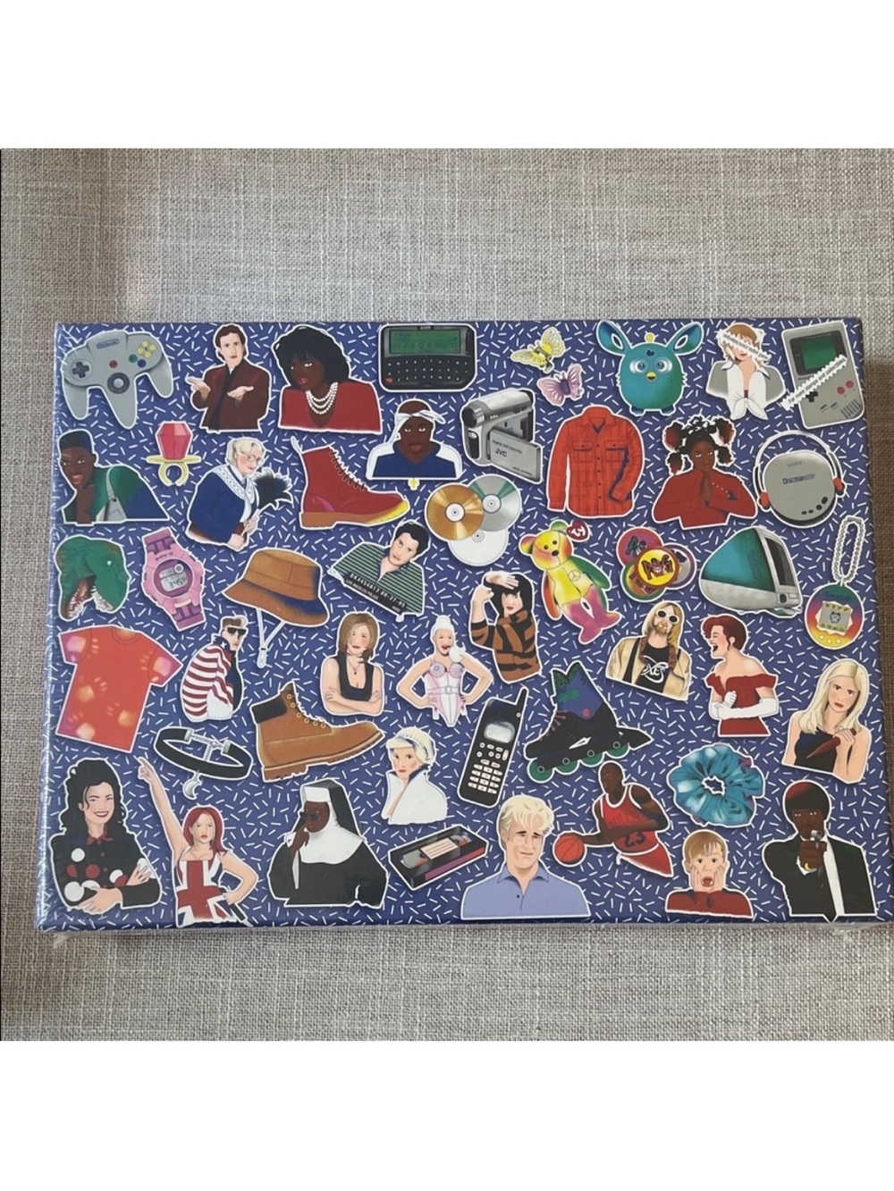 Smith Street Gifts 90s Nostalgia Icons 500 piece puzzle, New and sealed